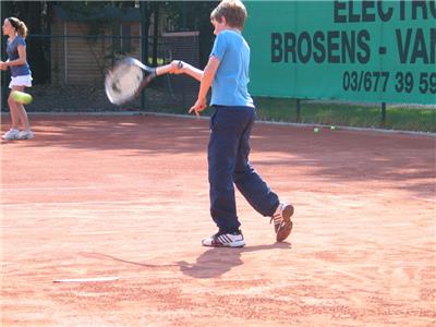 De jongens in actie