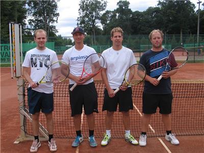 Finalisten DH4 10-15p Roel Hereygers & Willem Uytdewilligen - Erik Verpoort & Nicky Vlyminkx