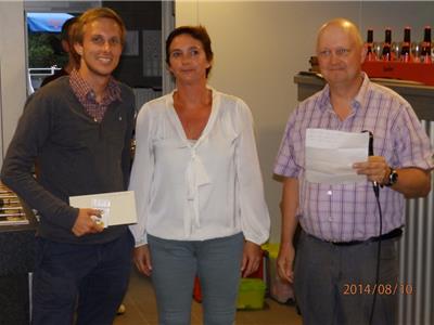 Sfeerimpressie prijsuitreiking ETC singeltornooi 2014